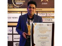 
      
      Jayved Kumar Awarded “Modern Indian Chef of the Year – Dubai”
      
      
