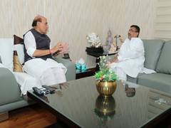 
      
      CM Suvendu Adhikari meets Defence Minister Rajnath Singh
      
      