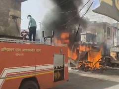 
      
      Fire breaks out at transformer in Bhiwani, doused by fire tenders
      
      