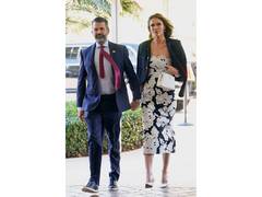 
      
      Donald Trump Jr., Bettina Anderson legally marry 
      
      