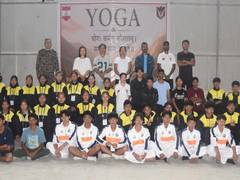 
      
      Indian Army conducts yoga session in Aalo
      
      