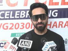 
      
      Ayushmann Khurrana joins 75th Fit India Sundays cycle event
      
      