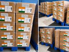 
    India dispatches first tranche of medical supplies
    