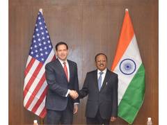 
      
      US State Secy Rubio meets NSA Doval
      
      