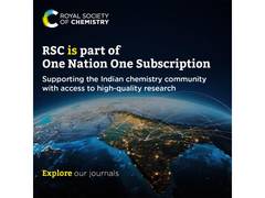 
      
      Royal Society of Chemistry joins Government of India’s ONOS
      
      