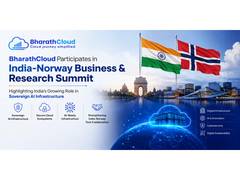
      
      BharathCloud Participates in India-Norway Business & Research
      
      