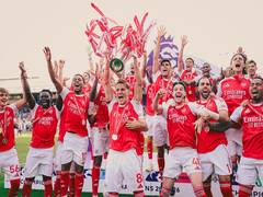 
      
      Arteta eyes historic double for Arsenal after Premier League win
      
      