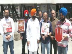 
      
      Comgress stages protest in Shimla over rising fuel prices,
      
      