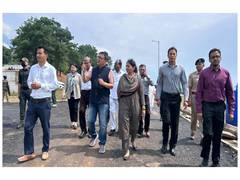 
      
      Khadse reviews progress of Nat'l Sports Univ. campus in Imphal
      
      
