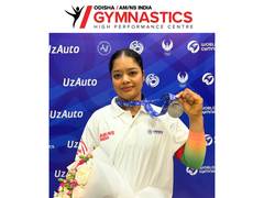 
      
      Pranati Nayak wins silver at FIG World Challenge Cup 2026
      
      