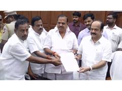 
      
      AIADMK leaders urge speaker to reject MLA resignations
      
      