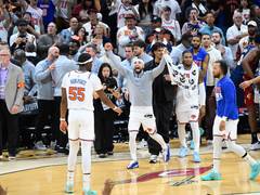 
      
      New York Knicks storm into NBA Finals after 27 years
      
      
