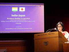 
      
      India, Japan discuss expanding skilled workforce cooperation at T
      
      