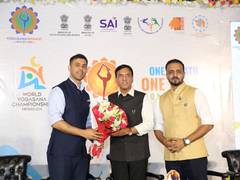 
      
      India unveils first-ever World Yogasana Championship
      
      