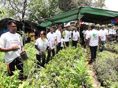 
      
      Gujarat: Young volunteers build eco legacy at Parnera hill
      
      