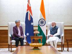 
      
      Australian Foreign Minister meets PM Modi
      
      