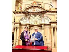 
      
      Sandeep Marwah Was Honoured at Parliament of Victoria 
      
      