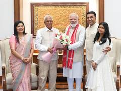 
      
      Goa CM Pramod Sawant calls on PM Modi at Seva Teertha
      
      
