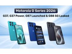 
      
      Motorola G Series 2026: G37, G37 Power, G87 Launched
      
      