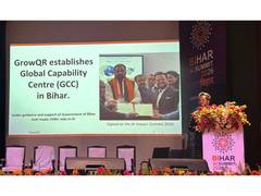 
      
      GrowQR Takes the Stage at Bihar AI Summit 2026, Announces GCC
      
      