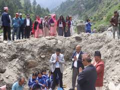 
      
      Foundation stone laid in Nepal’s Manang District for hospital bui
      
      