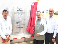 
      
      Jitendra Singh inaugurates India’s first 'SkyCast' System
      
      