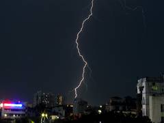 
      
      Uttarakhand: Trekker dies after being struck by lightning
      
      