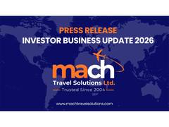 
      
      Mach Travel Solutions Delivers Sustained FY26 Performance 
      
      