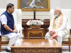 
      
      Assam CM Himanta Biswa Sarma meets PM Modi in New Delhi
      
      