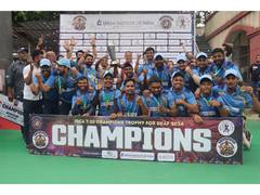 
      
      India B wins IDCA T20 Champions Trophy for Deaf 2026
      
      