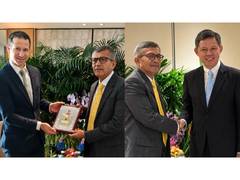 
      
      India strengthens defence ties with New Zealand, Singapore
      
      