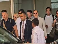
      
      Tiffany Trump arrives in Jaisalmer with husband Michael Boulos
      
      