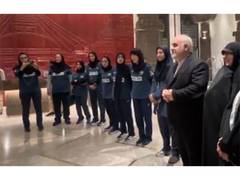 
      
      Mohammad Fathali meets Iran women’s volleyball team post CAVA win
      
      