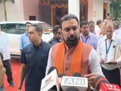 
      
      Bihar CM Choudhary inspects Bailey bridge on Vikramshila Setu
      
      