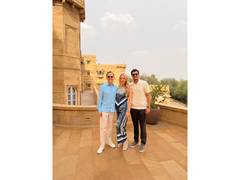 
      
      Trump's daughter, son in-law visit Jaisalmer's Sonar Fort
      
      