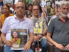 
      
      Protest held demanding justice in Twisha Sharma death case
      
      