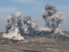 
      
      Israel's Lebanon push 