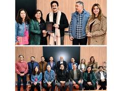
      
      Sandeep Marwah Honoured with Prestigious Literature Award
      
      