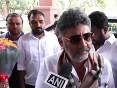 
      
      Karnataka CM designate DK Shivakumar arrives in Delhi
      
      