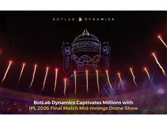 
      
      BotLab Dynamics Performs Landmark IPL Final Drone Show
      
      