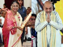 
      
      Amit Shah offers tribute to singing legend Suman Kalyanpur
      
      