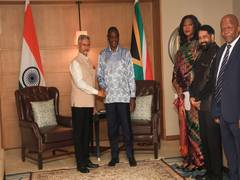
      
      S. African response on meeting with EAM S Jaishankar
      
      