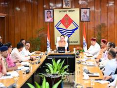 
      
      Uttarakhand CM Dhami chairs high-level review meeting
      
      