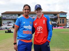 
      
      3rd T20I: England women win toss; opts to field against India
      
      