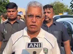 
      
      Dilip Ghosh slams Mamata Banerjee’s protest
      
      