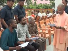 
      
      UP CM Yogi Adityanath holds 'Janta Darshan' in Gorakhpur
      
      