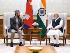 
      
      PM Modi meets Nepal’s RSP Chairman Lamichhane
      
      
