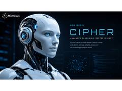 
      
      Atomesus unveils Cipher 8B language model, opens developer API
      
      