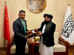 
      
      India, Afghanistan discuss deepening cooperation
      
      