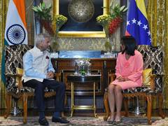 
      
      Jaishankar meets Venezuela’s Acting President Delcy Rodríguez
      
      